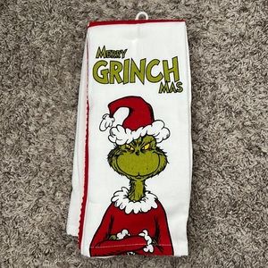 Grinch Christmas kitchen towels